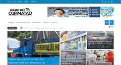 Desktop Screenshot of diariodocurimatau.com